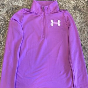 Girls Under Armor 3/4 zip